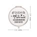 Muminglong Frosted Compact Mirror - Sister Birthday & Christmas Gift idea - Silver - Buy Online on GoSupps.com