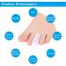 Soft Gel Toe Caps 6 PCS - Breathable Toe Protectors for Women - Ideal for Corns, Blisters, Calluses, and Ingrown Toenails - Beige (Medium) - Buy Online on GoSupps.com
