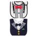 FEIFEI'S BOW 2PCS Baby Kids Bibs BOY MIXED DESIGN COTTON GENTLEMAN BOW FEEDING Bandana Apron Weaning Set02