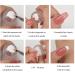 3-Piece Nail Art Stamper Kit - Clear Silicone Nail Stamp Set for French Manicure & Designs - Buy Online on GoSupps.com