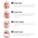 Foyute Semi Cured Gel Nail Strips 20 Pcs Soft Self-Adhesive Gel Nail Polish Wraps Sticker for Salon-Quality Manicure Set Long Lasting Easy to Apply & Remove Nail File & Wooden Stick (Fade orange) - Buy Online on GoSupps.com