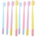 Minkissy 10st soft toothbrush travel toothbrush daily toothbrush disposable toothbrush toothbrush teeth brushing toothbrush soft manual teeth daily use manual department store travel pp