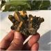 Very Beautiful Electroplated Yellow Flame Halo Quartz Crystal Cluster Specimen Healing Energy Stone Crystal Cluster (Size : 40-50g) - Buy Online on GoSupps.com