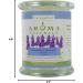 100% Natural Soy Essential Oil Candle - Tranquility Lavender 8.8 oz | Aroma Naturals - Eco-Friendly & Luxurious Home Fragrance - Buy Online on GoSupps.com