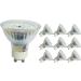 Greenandco 10x Dimmable GU10 LED Spotlights - 5W 320LM Warm White 3000K Flicker-Free 2 Year Guarantee - Pack of 10 - Buy Online on GoSupps.com
