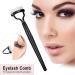 Eyelash Brush Eyelash Comb Eyebrow Brush Eyelash Separator Mascara Applicator Eyelash Definer with Comb Cover Designed Cosmetic Brushes Tool/51 Black - Buy Online on GoSupps.com