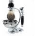 Buy Lefeda Men's Shaving Brush Set - Chrome-Plated Bowl & Compatible Holder | Stylish & Durable Razor Tool 9x15cm - International Shipping Available - Buy Online on GoSupps.com
