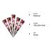 Buy 6 Pieces Golecha 100% Natural Henna Paste Cones (Red-Brown) - No Mix No PPD 150g | International Shipping Available - Buy Online on GoSupps.com
