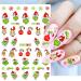 Buy Christmas Nail Art Stickers - 3D Self-Adhesive Winter Designs for DIY Manicure | Xmas Tree & Snowflakes Nail Decals for Women & Girls - Buy Online on GoSupps.com