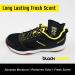 Black Knight Freshener Inserts - 2 Pack Shoe Deodorizer Long Lasting Fresh Scent Absorbs Moisture Natural Formula Odor Eliminator Ideal for your Gym Bag Shoes Sneakers & Sports Gear. - Buy Online on GoSupps.com