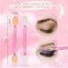 Professional Double Head Eyeshadow Brush Cosmetic Tool Disposable Eyeshadow Sponge Makeup Applicator (40 Pieces) - Buy Online on GoSupps.com