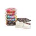 PETIT LULU 6 AIO fabric diapers with inserts + waterproof diaper pocket included |Tower diap Pack |Fluffy organic |Pint buttons |Made in EU
