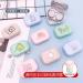 FCSHFC Mini Cartoon Contact Lens Case - Cute Double Lens Box for Travel | Perfect Gift (Color: A) - Buy Online on GoSupps.com