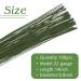 SOCNITC 100pcs Floral Wire Dark Green  22 Gauge Flower Wire Sticks Floral Supplies 14 inches for Bouquet Stem Wrap Floral Arranging Craft Projects Corsages  Wedding Bouquet  22 Gauge 100 pcs Dark Green - Buy Online on GoSupps.com