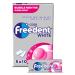 FREEDENT White Bubble Chewing Gum Sugar Free Mint 5 Packs of 10 Dragees 70 g