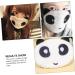 Gatuida Bandanas 6 Pack - Warm Panda Face Cover for Adults | Cotton Disposable Winter Mask & Sleep Mask | Neck Protection (White 3 Pieces) - Buy Online on GoSupps.com