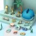 Generic Jouets de Dentition pour b b sans BPA Hochet Portable Jouets de Dentition pour la Coordination il-main Chambre Coucher Salon 13 Pi ces