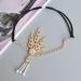 Gatsby Style 1920s Flapper Headband with Rhinestone Crystal Tassel - Golden Tone - Buy Online on GoSupps.com