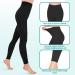 Evolyline Medical Compression Pantyhose for Women & Men 20-30mmHg Footless Graduated Support Tights Compression Pantyhose Opaque Compression Socks Stockings for Varicose Veins Edema Flight Nursing Black S - Buy Online on GoSupps.com