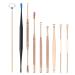 BLMIEDE Spring Massage Set Tool Ear Wax Steel Ear Wax Stick Cleaning Stainless Pick Innovative Ear Cleaning Picking Ear Tool Beauty Tools Noise uction Unit (C One Size) C One Size