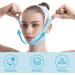 Gaine Visage Liftant masque de shaper pour le visage masque de modelage du visage en v Peut tre utilis la maison ou pendant le sommeil bleu - Buy Online on GoSupps.com