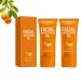 Facial Exfoliating Gel Orange Enzymes Exfoliating Purifying Exfoliating Gel for Smooth and Glowing Skin Deep Cleansing Pore Gentle for All Skin Types2PCS