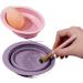 Folding Makeup Brush Cleaning Pad - Two-Piece Beauty Tool Set for Brushes & Blenders - International Shipping Available - Buy Online on GoSupps.com