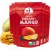 Mavuno Harvest Mango Dried Fruit Snacks | Unsweetened Organic Dried Mango Slices | Gluten Free Healthy Snacks for Kids and Adults | Vegan, Non GMO, Direct Trade | 2 Ounce, Pack of 6 Mango 2 Ounce (Pack of 6)