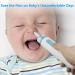 Baby Nasal Aspirator by Bellababy | 3 Suction Levels, Rechargeable, Anti-Backflow | Gentle Booger/Snot Remover with Light Function | Mute Operation | Includes 2 Tips and Carrying Bag - Blue - Buy Online on GoSupps.com