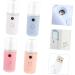 Mikinona 4pcs Small Pill Hydrating Instrument Steamer Portable Nano Facial Mister Cool Mist Sprayer Face - Buy Online on GoSupps.com