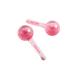 Skin Gym Ice Globe Beauty Balls Bead Cryocicles - Face Eye Cold Roller Massager - Reduce Puffiness  Pores and Wrinkles Pink liquid