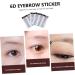 OHPHCALL 6D Hair- Eyebrows Stickers 4pcs Eyebrow Stickers Temporary Eyebrows Eyebrows Imitation Eyebrow Post Paper 6d Make up - Buy Online on GoSupps.com