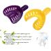 Zroven 12-Piece Dental Impression Tray Set | Autoclavable U-Shape Teeth Holders for Oral Health Care - Buy Online on GoSupps.com