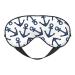 Navy Blue Anchor Sleep Mask Adjustable Double -Sided Eye Mask Soft Sleeping Eye Covers for Sleeping Perfect Shading Reduce Eye Edema