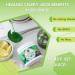 Organic Celery Juice Powder - Gut Health Support, Detox Cleanse, Energy Boost - 40 Servings - Buy Online on GoSupps.com