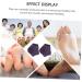 minkissy 15 Pairs Moisturizing Socks Foot Softening Socks Heel Protector Heel Cushions Silicone Heel Socks Dry Feet Foot Protectors for Feet Ankle Socks Spa Silicone Purple Anti Slip Socks - Buy Online on GoSupps.com