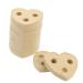 Lurrose 10st ai cake Chinese Moxibusion Pads Chinese natural moxibustion sticks Moxi patches Moxibusion patches acupuncture products sticker moxa care moxibusmate khaki 4.5x4.5cm