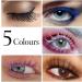 Long Lasting Smudge Proof Lash Sensational Mascara Waterproof Mascara Lengthening Mascara Long-Lasting No Flaking No Clumping (Purple 5PCS) Purple 5PCS - Buy Online on GoSupps.com