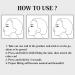 V Shape Tape Facial Tape Waterproof Good Elasticity Lighten Fine Lines for Face Double Chin Neck Tape - Buy Online on GoSupps.com