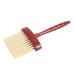 Qukaim Barber Neck Duster Barber Neck Duster Brush Wooden Long Handle Nylon Bristles for Beauty Salon Hair Home 40 cm Long