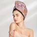 Hair Towel Wrap - Fast Drying Hair Turban with Button | Beautiful Fox Design - Buy Online on GoSupps.com
