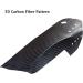 XINBOUS Carbon Fiber MTB Bike Fender Mud Guard Set - Front & Rear | Adjustable & Compatible with 20/24/26/27.5/29 Mountain Bikes - Buy Online on GoSupps.com