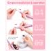 Subay Electric Nail Drill - Portable Nail File Kit for Acrylic & Gel Nails with 6 Bits & 26 Bands - Perfect for Home & Salon Use - Pink - Buy Online on GoSupps.com