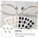 Lurrose 60 Sheet Self-Adhesive Sponge Cushion Nose Pads for Glasses - Plastic Metal Sunglasses Accessories - Assorted Colors (3 Pieces) - Buy Online on GoSupps.com