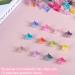 50 Pack Mini Butterfly Hair Clips in 12 Gradient Colors - Cute Hair Accessories for Women and Girls with Box Packaging - Buy Online on GoSupps.com