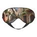 Italian Town Street Printed Soft Eye Mask Zero Eye Pressure Sleeping Eye Mask Travel Blackout Eye Mask