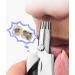 Manual Ear & Nose Hair Trimmer for Men & Women | Battery-Free Waterproof Portable Design | 12 Sharp Blades + Bonus Nail Clippers - Buy Online on GoSupps.com