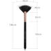 Oscar Charles 119 Luxe Professional Small Duo Fan Makeup Brush - Rose Gold - Buy Online on GoSupps.com