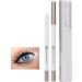 Waterproof Eyeliner Pencil | Professional Eyeliner Pencil Natural Eyeliner for Women Smooth and Waterproof White - Buy Online on GoSupps.com