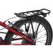 Universal Adjustable Bicycle Rear Luggage Touring Carrier Rack - 55lbs Capacity, Quick Release, for 26''-29'' Frames in Black - Buy Online on GoSupps.com